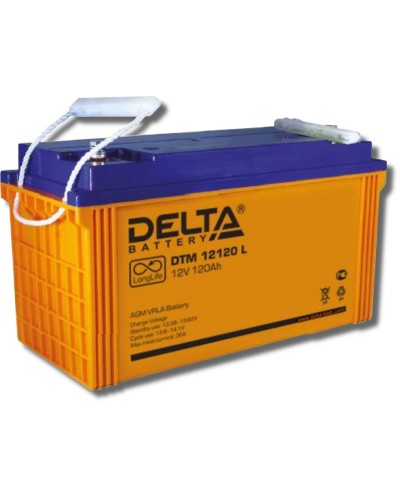 Delta DTM 12120 L. Аккумулятор герметичный свинцово-кислотный. Delta в Бердске
