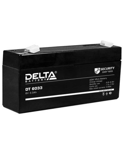 Delta DT 6033 (125мм). Аккумулятор герметичный свинцово-кислотный. Delta в Бердске
