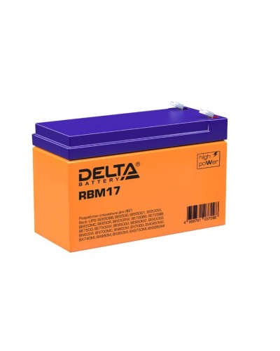 Delta RBM17. Аккумулятор для ИБП APC. Delta в Бердске
