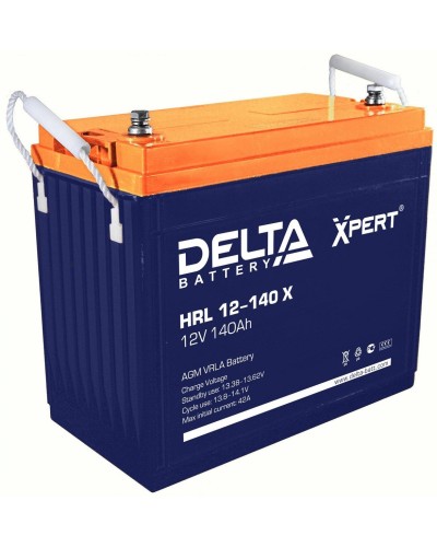 Delta HRL 12-140 X. Аккумулятор герметичный свинцово-кислотный. Delta в Бердске