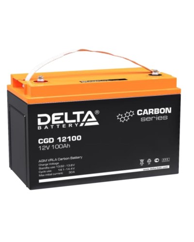 Delta CGD 12100. Аккумулятор герметичный свинцово-кислотный. Delta в Бердске