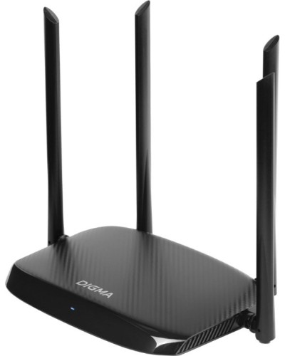 DWR-AC1201 AC1200 10/100BASE-TX черный. Роутер беспроводной. Digma в Бердске