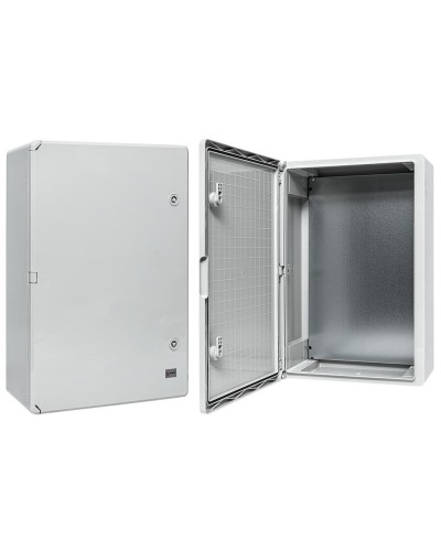 Бокс пластиковый с монтажной платой 600х400х200 IP65 PROxima (PB65MP008). Бокс пластиковый антивандальный. EKF в Бердске