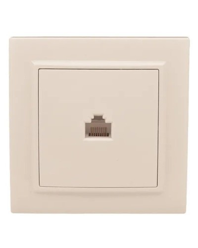 Минск Розетка RJ-45 1-мест. СП (ERK01-035-20). Розетка RJ-45 1-мест. СП. EKF в Бердске