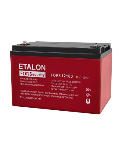 ETALON FORS 12100. Аккумулятор герметичный свинцово-кислотный. ETALON в Бердске