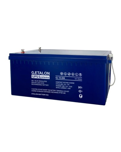 G.ETALON GL 12-200. Аккумулятор герметичный свинцово-кислотный. ETALON в Бердске