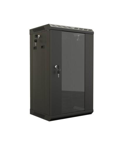 TDB-15U-GP-RAL9004. Шкаф телекоммуникационный 10 настенный, 15U. Hyperline в Бердске