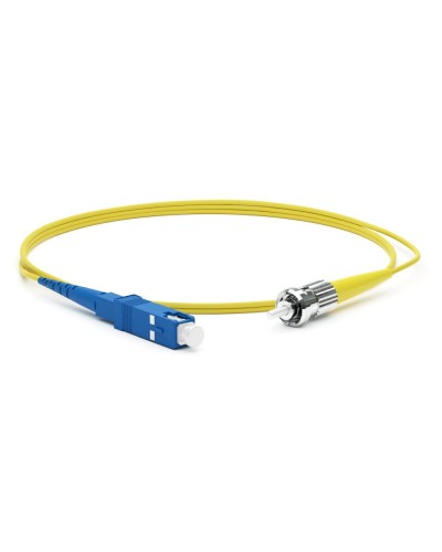 FC-S2-9-SC/UR-ST/UR-H-1M-LSZH-YL. Патч-корд волоконно-оптический одномодовый. Hyperline в Бердске