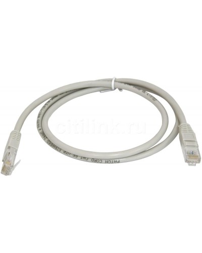 PC-LPM-UTP-RJ45-RJ45-C5e-0.3M-LSZH-GY. Патч-корд медный. Hyperline в Бердске
