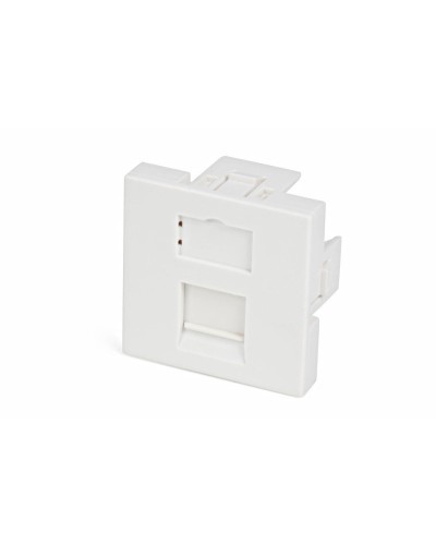 SIP2-1K-M45-45. Вставка 45х45 для 1 модуля формата Keystone Jack, со шторкой. Hyperline в Бердске