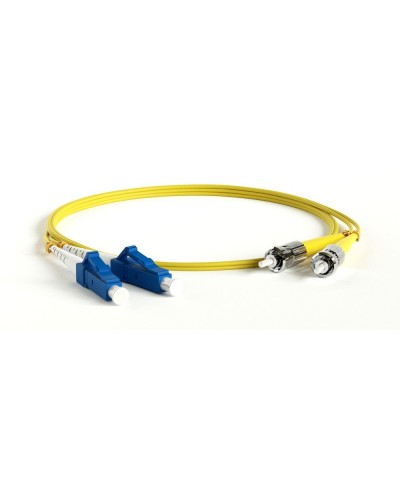 FC-D2-9-LC/UR-ST/UR-H-3M-LSZH-YL. Патч-корд волоконно-оптический одномодовый. Hyperline в Бердске