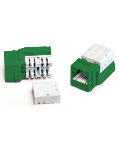 KJNE-8P8C-C5e-90-GN. Вставка Keystone Jack RJ-45. Hyperline в Бердске