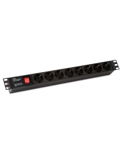 SHE19-6SH-S-IEC. Блок розеток 19. Hyperline в Бердске