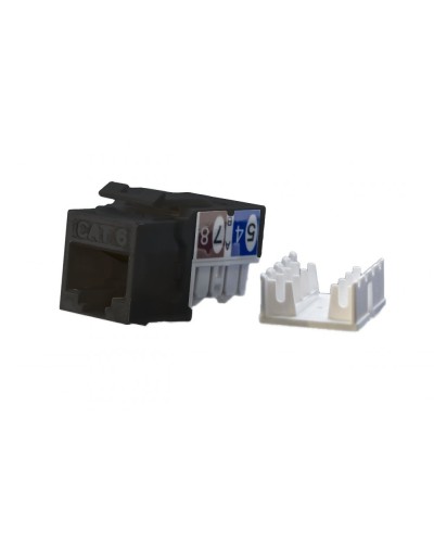 KJ9-8P8C-C6-90-BK. Вставка Keystone Jack RJ-45. Hyperline в Бердске