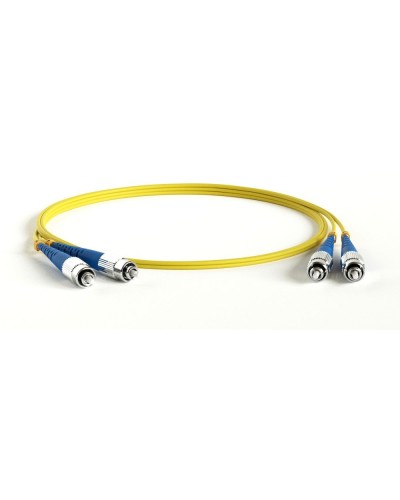FC-D2-9-FC/UR-FC/UR-H-1M-LSZH-YL. Патч-корд волоконно-оптический FC-FC. Hyperline в Бердске