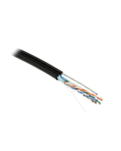FUTP4-C5E-S24-2SW-OUT-PE-BK-500. Кабель «витая пара» (LAN) для структурированных систем связи. Hyperline в Бердске