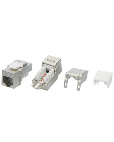 KJ9-8P8C-C6A-90-SH-F. Вставка Keystone Jack RJ-45. Hyperline в Бердске