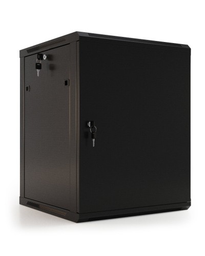 TWB-1268-SR-RAL9004. Шкаф телекоммуникационный 19 настенный 12U. Hyperline в Бердске