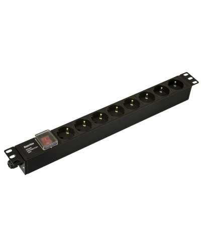 SHE19-8SH-S-CB. Блок розеток 19. Hyperline в Бердске