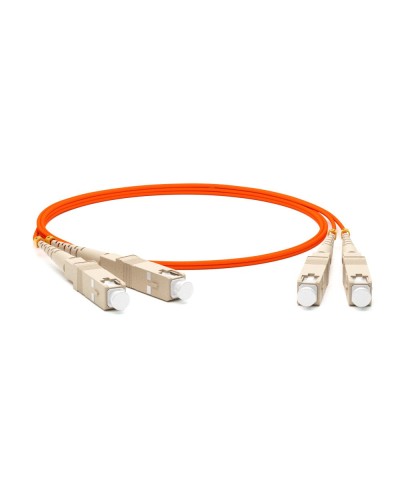 FC-D2-50-SC/PR-SC/PR-H-2M-LSZH-OR. Патч-корд волоконно-оптический SC-SC. Hyperline в Бердске