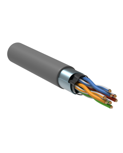 GENERICA F/UTP кат. 5E 100МГц 4 пары PVC INDOOR серый (BC1-C5E04-311-305-G). Кабель «витая пара» (LAN) для структурированных систем связи. IEK в Бердске