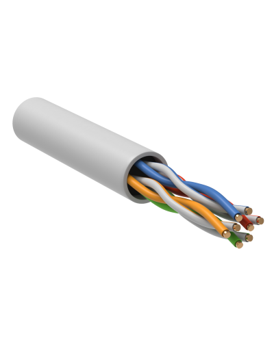 GENERICA U/UTP кат. 5E 24AWG 4 пары LSZH INDOOR белый (BC1-C5E04-128-305-G). Кабель «витая пара» (LAN) для структурированных систем связи. IEK в Бердске