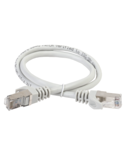 GENERICA Патч-корд кат. 5Е FTP 10м серый (PC01-C5EF-10M-G). Патч-корд медный. IEK в Бердске