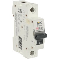 M06N 1P C 32А 6кА ARMAT (AR-M06N-1-C032). Автоматический выключатель. IEK