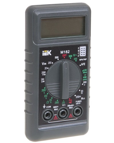 Мультиметр цифровой Compact M182 (TMD-1S-182). Мультиметр цифровой. IEK в Бердске
