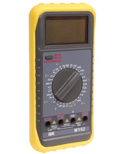 Мультиметр цифровой Professional MY62 (TMD-5S-062). Мультиметр цифровой. IEK в Бердске
