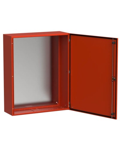 ЩМП-100.80.30 УХЛ1 IP66 RAL3020 TITAN 5 (TI5-13-N-100-080-030-66). Корпус металлический с монтажной платой. IEK в Бердске