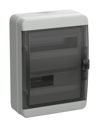 Корпус пластиковый КМПн-24 IP65 TEKFOR (TF5-KP72-N-24-65-K03-K02). Корпус модульный пластиковый черная прозрачная дверь. IEK в Бердске