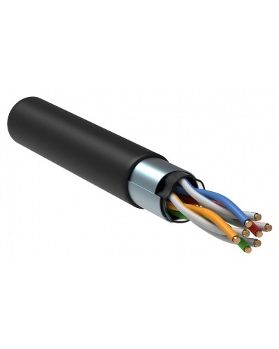 GENERICA F/UTP кат.5E 24AWG 4 пары LDPE черный (BC3-C5E04-339-305-R-G). Кабель «витая пара» (LAN) для структурированных систем связи. IEK в Бердске