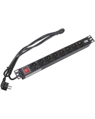PH12-8D1. Блок розеток 19”. ITK в Бердске