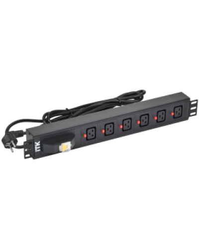 PH21-06C19-11. Блок розеток 19”. ITK в Бердске