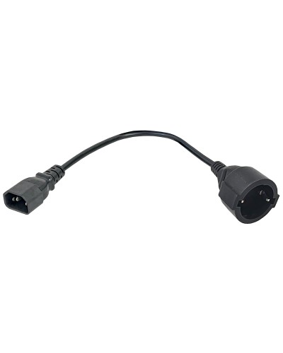 PC-C14D-10CM. Адаптер C14-Schuko. ITK в Бердске