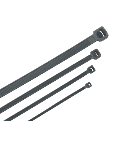 HKB-W48-L200 (100 шт). Хомут кабельный ХКн 4,8х200мм нейлон черный. ITK в Бердске