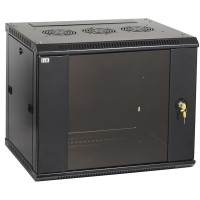LWR5-09U66-GF. Шкаф телекоммуникационный 19 настенный 9U. ITK