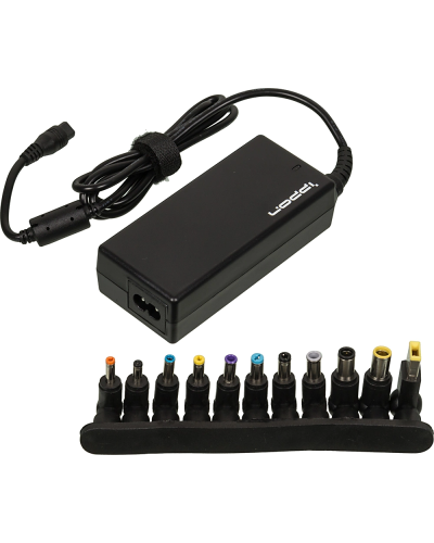 Блок питания Ippon E70 автоматический 70W 18.5V-20V 11-connectors 3.5A, LED индикатор (651779). Блок питания. Ippon в Бердске