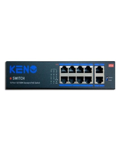 KN-SW802POE+. Коммутатор с питанием по PoE. KENO в Бердске