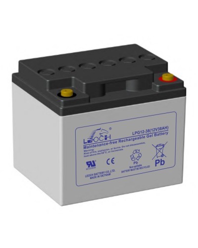 LEOCH LPG 12-38. Аккумулятор герметичный свинцово-кислотный. LEOCH в Бердске