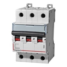 Автоматический выключатель DX3-E C10 3П 6000/6kA (407289). Автоматический выключатель. LegranD