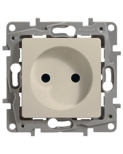 Розетка 2К ETIKA, слоновая кость (672320). Розетка. LegranD в Бердске