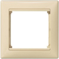 Рамка Valena 1 пост, слоновая кость (774351). Рамка. LegranD