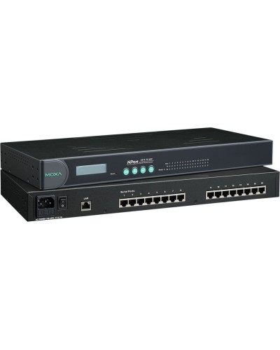 NPort 5650-16. 16-портовый преобразователь. MOXA в Бердске