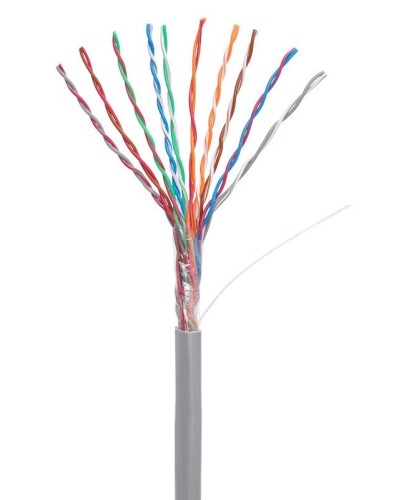 U/UTP 10pair, Cat5, In, PVC (EC-UU010-5-PVC-GY-3). Кабель «витая пара» (LAN) для структурированных систем связи. NETLAN в Бердске