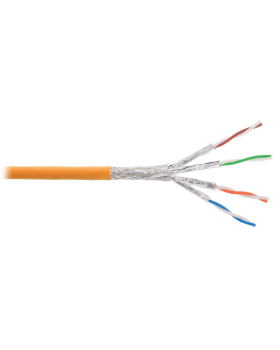 S/FTP, 4pair, Cat.6a, Solid, In, LSZH (NKL 9355C-OR). Кабель «витая пара» (LAN) для структурированных систем связи. NIKOLAN в Бердске