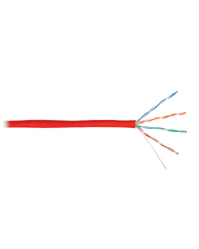 U/UTP 4pair, Cat5e, Solid, In, PVC (NMC 4100A-RD). Кабель «витая пара» (LAN) для структурированных систем связи. NIKOMAX в Бердске