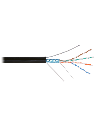 F/UTP 4pair, Cat5e, Solid, Out, SW, PVC (NMC 4905B-BK). Кабель «витая пара» (LAN) для структурированных систем связи. NIKOMAX в Бердске
