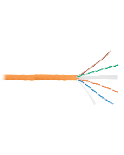 U/UTP 4pair, Cat6, Solid, In, нг(А)-HF (NMC 4140C-OR). Кабель «витая пара» (LAN) для структурированных систем связи. NIKOMAX в Бердске
